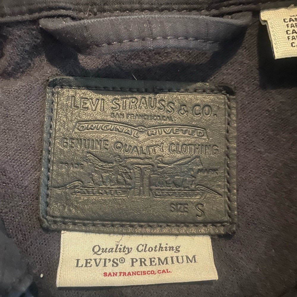 Levi's Premium Dark Gray Bomber Jacket